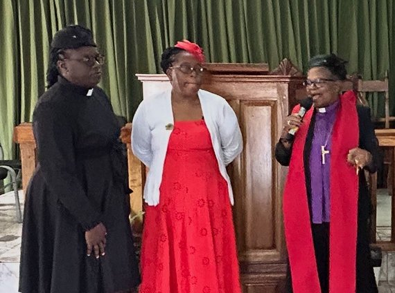 Church members connecting